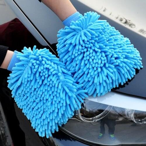 Universal Super Gloves Microfiber Car Wash Gloves for Nissan Teana X-Trail Qashqai Livina Sylphy Tiida Sunny March Murano