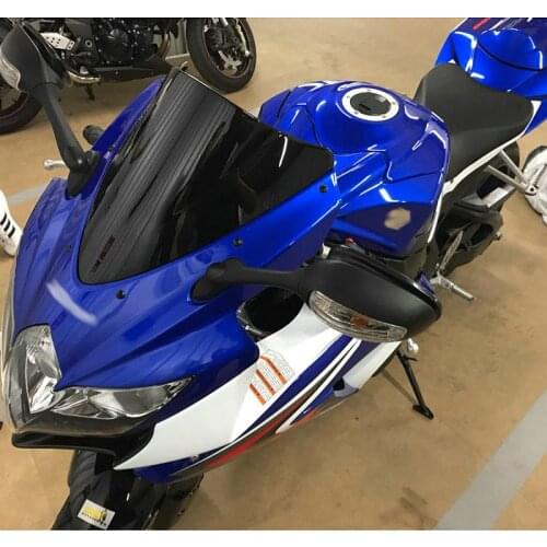 Motorcycle Wind Deflectors Windshield Windscreen For 2006 2007 Suzuki GSXR600 GSXR750 GSXR 600 750 K6 Dark Smoke 06 07