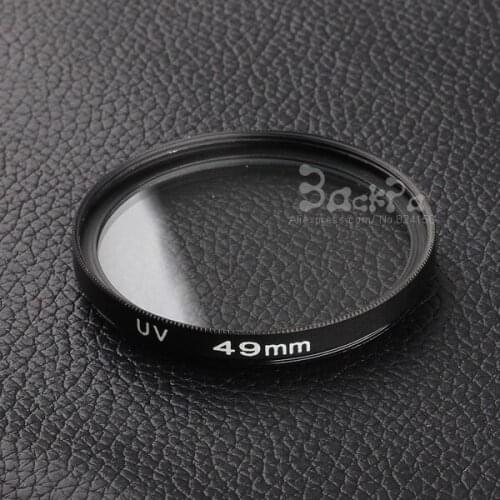 Camera Lens UV Protector Filter 49mm Fits for Pentax D FA 50mm f/2.8 Macro / S0NY E-mount 18-55mm f/3.5-5.6 OSS Lens