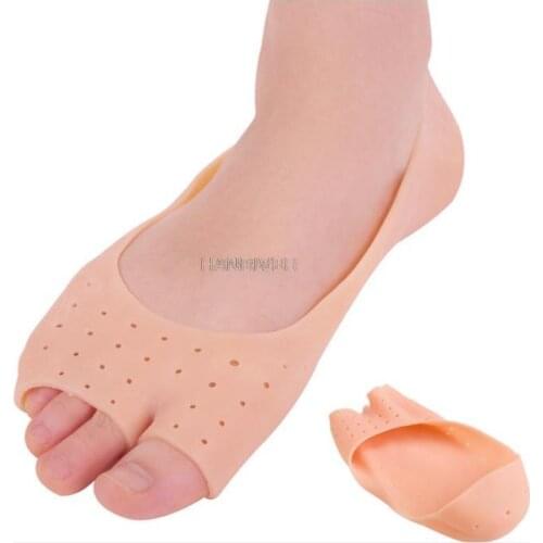 2pcs Soft Silicone Moisturizing Gel Socks For Foot Care Protector Relieve Dry Cracked Peeling Heels Shoes Insole Pedicure C1752