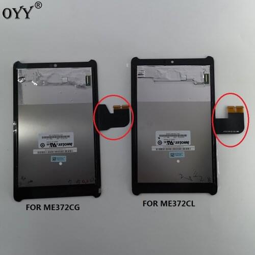 7" LCD Display Matrix Touch Screen Digitizer Full Assembly For Asus Fonepad 7 ME372CG ME372 K00E Fonepad 7 LTE ME372CL K00Y