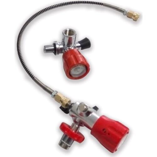 AC101 Acecare 4500Psi PCP Valve With Filling Station & Hose For High Pressure PCP Paintball Carbon Fiber Cylinder Scuba Tank
