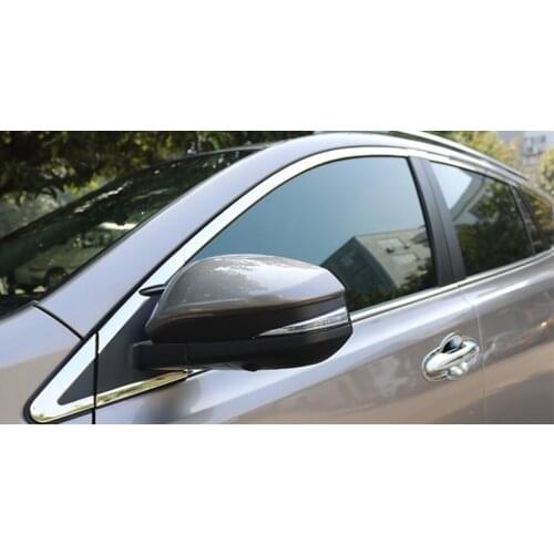 For Toyota RAV4 RAV 4 2016 2017 High quality stainless steel Car window trim strip(Up+down+posterior triangle,a Set of 22pcs