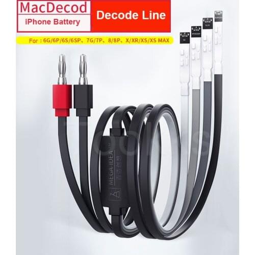 QIANLI Battery Decoding Power Cable One Button Activation Cable For iPhone 6- XS MAX Battery Power Supply Cable Tester Cord