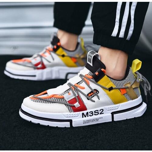 2021 Summer New Men Trendy Shoes Mesh Design Casual Sneakers For Men Brand Street Style Men Original Sneakers кроссовки мужские