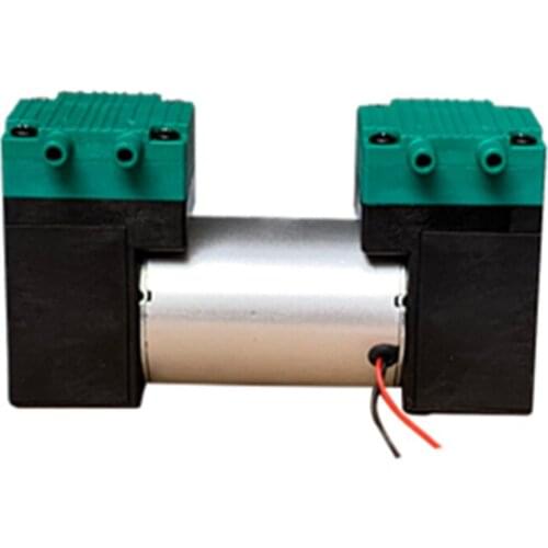 12V/24V/220V Micro Vacuum Pump Electric Pump Silent Small Medical Air Pump Double Heads Diaphragm Pump