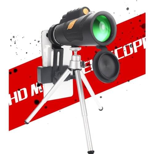 Monocular Telescope High Power High Definition Telescope Outdoor Telescope Hiking Camping Equipment 12x50