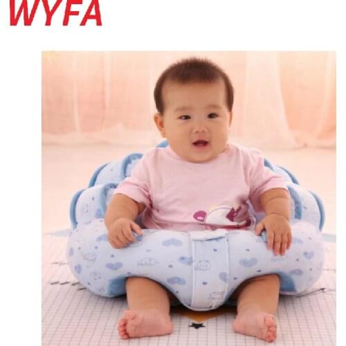 Fullfill 40*45*20cm Plush Soft Baby Sofa Infant Learning To Sit Chair Keep Sitting Posture Comfortable For 0-3 Months Baby