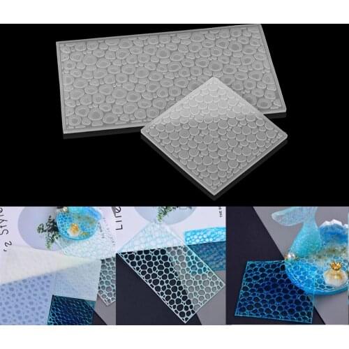 Crystal Water Wave Epoxy Resin Molds Ocean Wind Decor Wave Water Line For DIY Resin Epoxy Casting Mold Silicone Jewelry Making