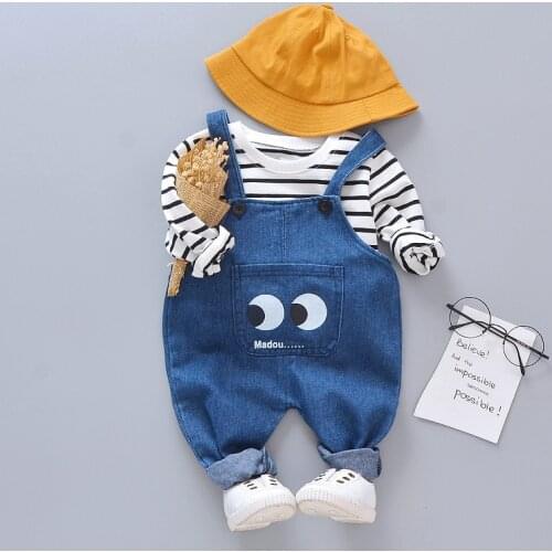 1 to 3 Y Spring Baby Boys Clothing Toddler Children Sets Long Sleeve Sport Suit Kids Casual Tracksuit For Pants+T-Shirts Outfit