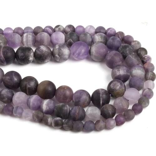 2020 new ladies DIY beads for gift exquisite frosted purple silicon wafer beads size 6mm/8mm/10mm