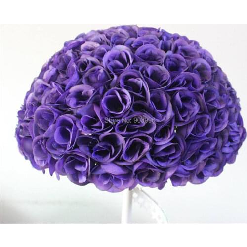 40cm inner plastic kissing ball-flower ball with wedding decoration