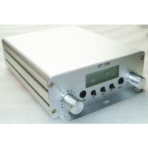 5pcs Promotion 15W ST-15B FM Transmitter only 99USD including worldwide shipping cost