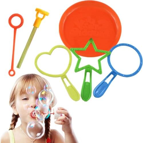 6Pcs/set Wand Tool Soap Bubble Concentrate Stick Soap Bubbles Bar Gifts Baby Toys Blowing Bubble For Outdoor Toy Funny Bubble