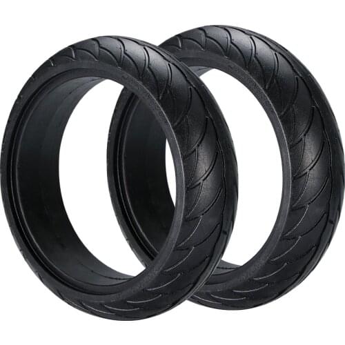 8 Inch Solid Tire for Ninebot ES 1 2 4 Electric Scooter Front Rear Tires Wheel Tyre Replacement for Ninebot ES1 ES2 ES4 Tyres