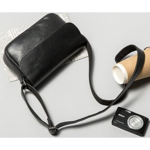 LEBSGE Fashion Shoulder Bag Mens Student Messenger Bag Male Ins Tide Brand Small Bag Mini Satchel Casual Small Bag Backpack