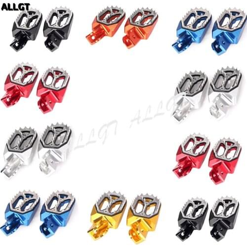 Pair Racing Foot Pegs Footrests for Honda CRF230L 2003 2004 2005 2006 2007 2008 2009