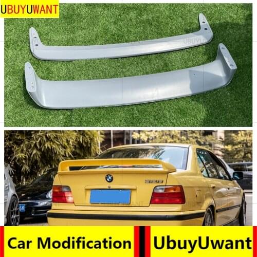 UBUYUWANT For BMW E36 M3 Spoiler 1990-2000 BMW M3 Series Spoiler ABS Plastic Materail Unpainted Spoiler For BMW E36 M3 Spoiler