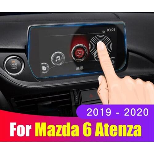 Car Screen Protector Film For Mazda 6 Atenza 2019 2020 Accessories Tempered Glass Car Navigation Screen Protective Film Stickers