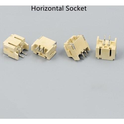 ZH1.5 1.5mm 2P 3P 4P 5P 6P 7P 8P 9P 10PIN connectors female socket curved needle 2000PCS/1LOT