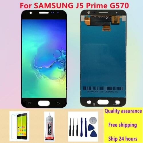 Original For 5.0" SAMSUNG J5 Prime LCD G570 G570F G570M Display Touch Screen For SAMSUNG GALAXY J5 Prime LCD Assembly