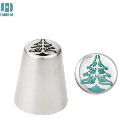 1 pc Christmas Tree Icing Piping Tips Special Russian Nozzle Cupcake Cake Decorating Pastry Baking Tools