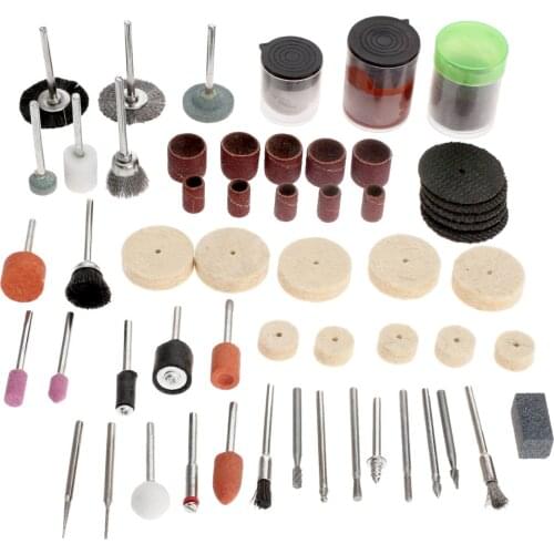 100pcs MINI Rotary Power Drill Hobby Tool Accessory Kit For Grinder MULTI TOOLS