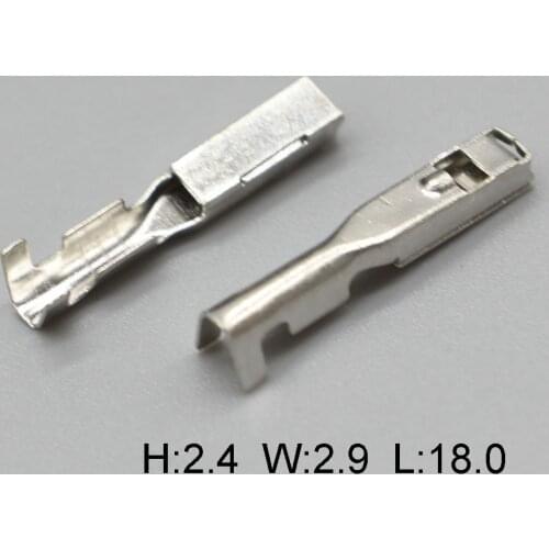 50-500Pcs 2.2MM Series Plug Connector For Automotive Cable Hardness Splice Famale Crimp Wiring Wire Terminals DJ627Y-2.2A