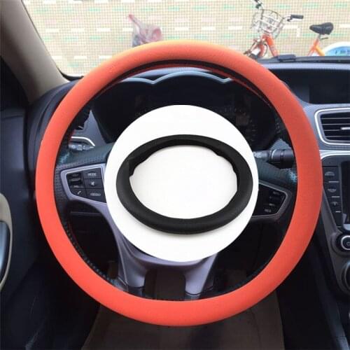Car Stretch Steering Wheel Covers for Hyundai ix35 iX45 iX25 i20 i30 Sonata,Verna,Solaris,Elantra,Accent,Veracruz,Mistra,Tucson
