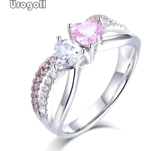 Noble Women Wedding Rings 100% 925 Sterling Silver Ring Jewelry Accessories Zircon Rings For Female Wife Anniversary Gift