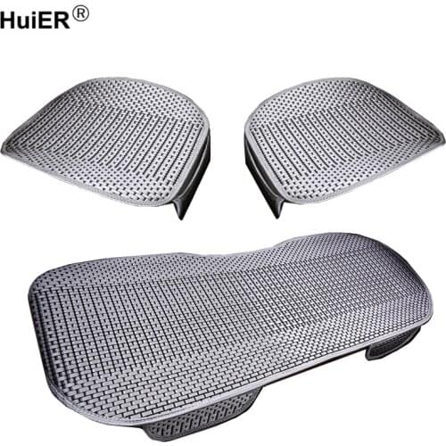 Car Seat Cover 3 Colors Universal Car seat Cushion Ice Silk Breathable Car Styling Auto Accessories Protection For Car Seat