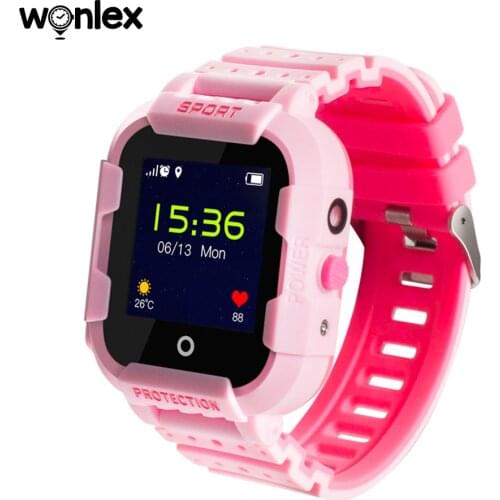 Wonlex KT03 Smart-Watch Kids Camera 2G Watch Waterproof IP67 GPS WIFI SOS Anti-Lost Tracker Child Positioning-Phone Baby Watch