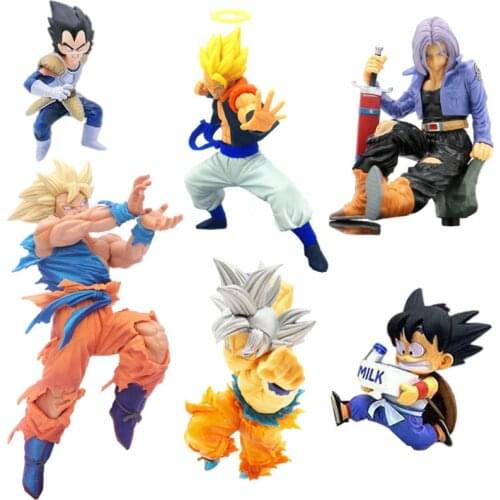 Dragon Ball Son Goku Vegeta Torankusu Zamasu BWFC Anime Figures PVC Model Exclusive Payment Collection Birthday Gifts 16-21CM