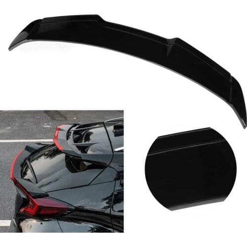 Glossy Black Rear Window Roof Spoiler For Toyota C-HR (AX10) 2017-2020