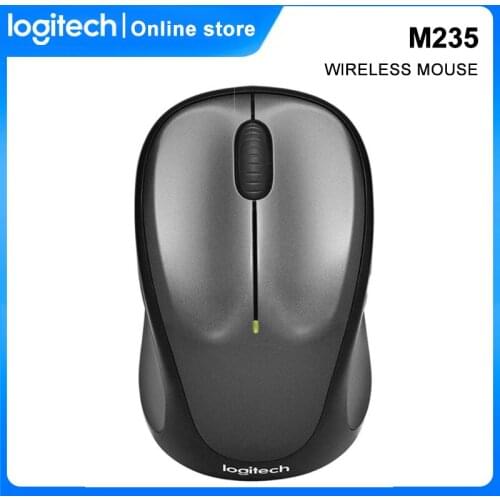 Logitech M235 USB Wireless Mice Unifying Receiver Mouse With Nano Receiver 1000DPI Optical Ergonomic Mice For Laptop