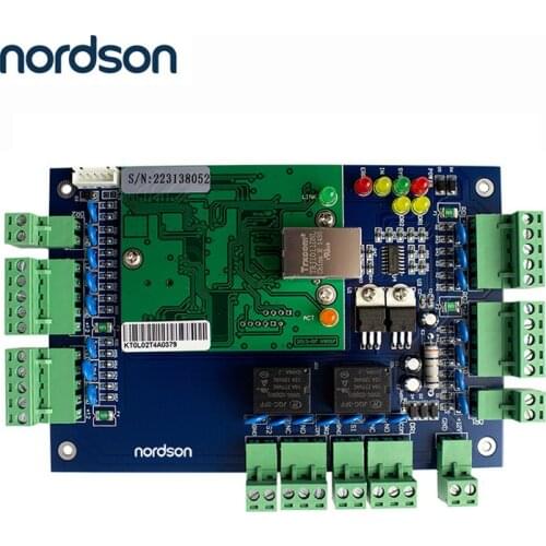 Nordson Original Two-door TCP/IP Access Controller With Webserver Free PC Software Large Capcity Multiple 3rd Party Interface