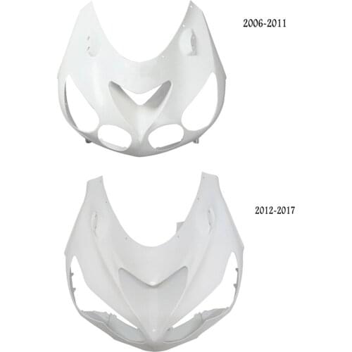 New Unpainted Upper Front Cowl Nose Fairing For Kawasaki Ninja ZX-14R ZZR1400 2006- 2011 2012 2013 2014 2015 2016 2017 2018 2019