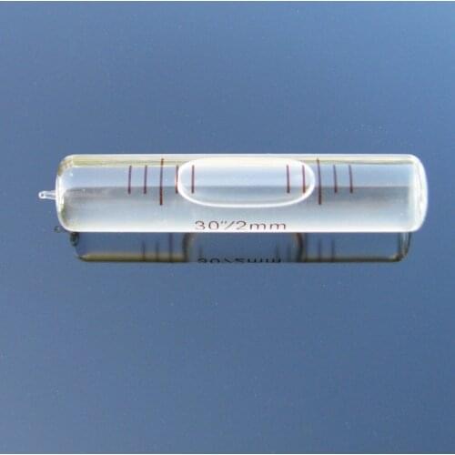 QASE 11*49MM High Accuracy Glass Bubble Level for Boif Optics Theodolite Tubular Vial Level Bubble 30"/2mm