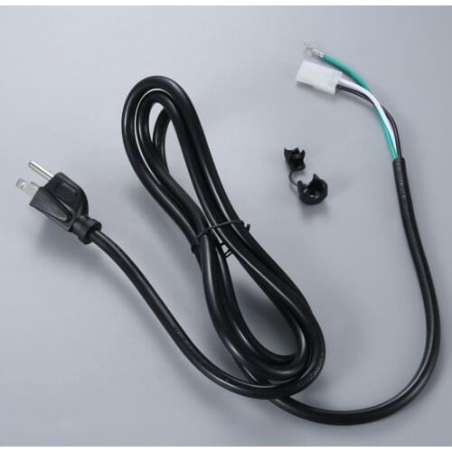 6' (185cm) Smoker Grill Power Cord Kit Meat Barbecue Power Cord Replacement for Traeger and Pit Boss Pellet Smoker Grills