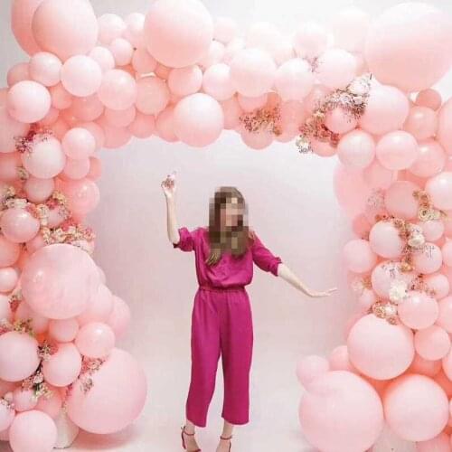 Beautiful Giant Pink Peach Round Balloons 5/10/18/24/36 inch Jumbo Macaron Pastel Baloes Baby Shower Photography Decoration