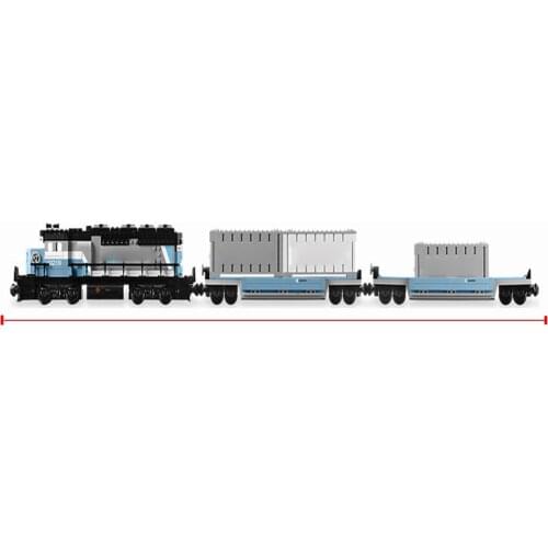 91006 1234Pcs Expert Ultimate Series Train Building Blocks Toys For Children Gift