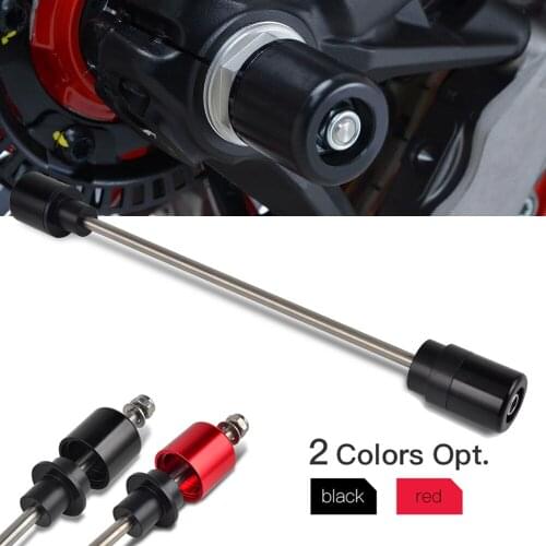 Motorcycle Accessories Front Axle Sliders For Ducati Monster1200 1200S 1200R 797 Plus 821 Multistrada 950 1200 1260 1200S 1260S