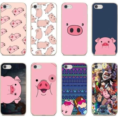 Pink-pato-gravity-falls For Xiaomi poco X3 nfc F2 Pro M3 Mi 5X 6X Max Mix 1 2 2S 3 Mi5 Mi6 Mi3 Mi4 Soft Cover Bag