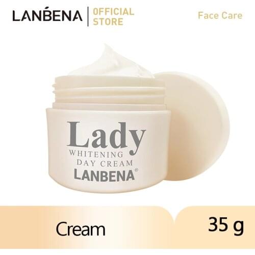 LANBENA Face Cream Lady Whitening Day Cream Facial Care Anti Wrinkle Anti Aging Moisturizing Acne Treatment Nourishing Skin Care