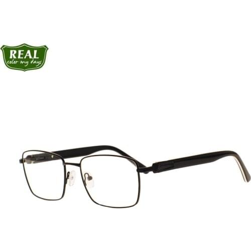 Men Style Metal Optical Frames In Stock Simple Design Metal Spectacle Frame Myopia Eyeglass