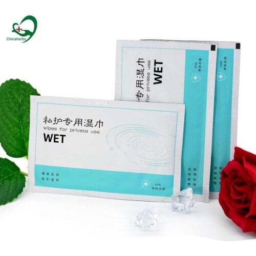 50 Pcs Organic Yoni Wipes Cotton Disposable Refreshing Non-irritating Feminine Hygiene Private Part Daily Care Intimate Wipes