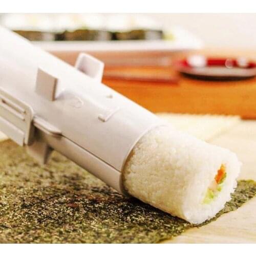Sushi Maker Roller Rice Machine DIY Japanese Sushi Bazooka Vegetable Meat Rolling Tool Onigiri Bento Accessories Kitchen Molds