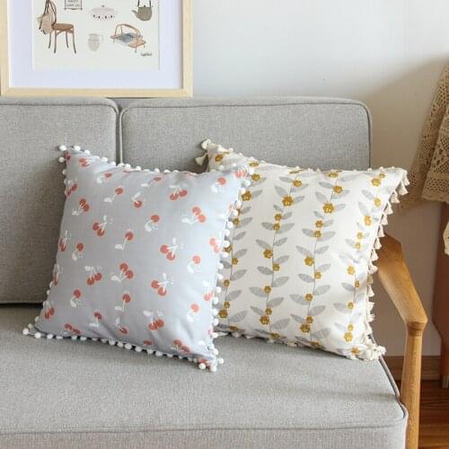 Подушка Lovely And Fresh Broken Flowers Hold Pillow Contracted Sofa Back Pillows Home Stay Living Room By Package Canvas Cushion