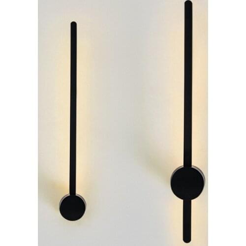 Modern LED Wall Lamp Long Hanging Lights Simple Nordic Living Room Sofa Background Wall Light Bedroom Bedside Floor Lamp