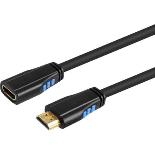 HDMI 2.0 extension cable 4K 60Hz HDMI 2.0 male to female cord extension HDR10,HDMI CEC,HDMI ARC supported
